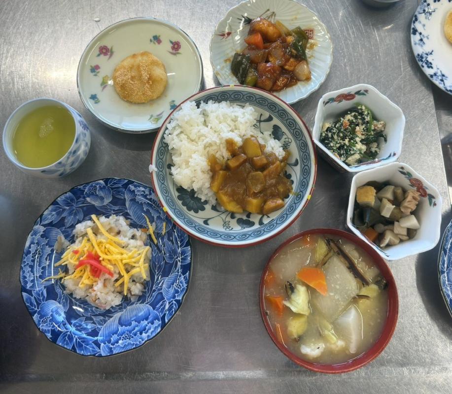 完成した郷土料理
