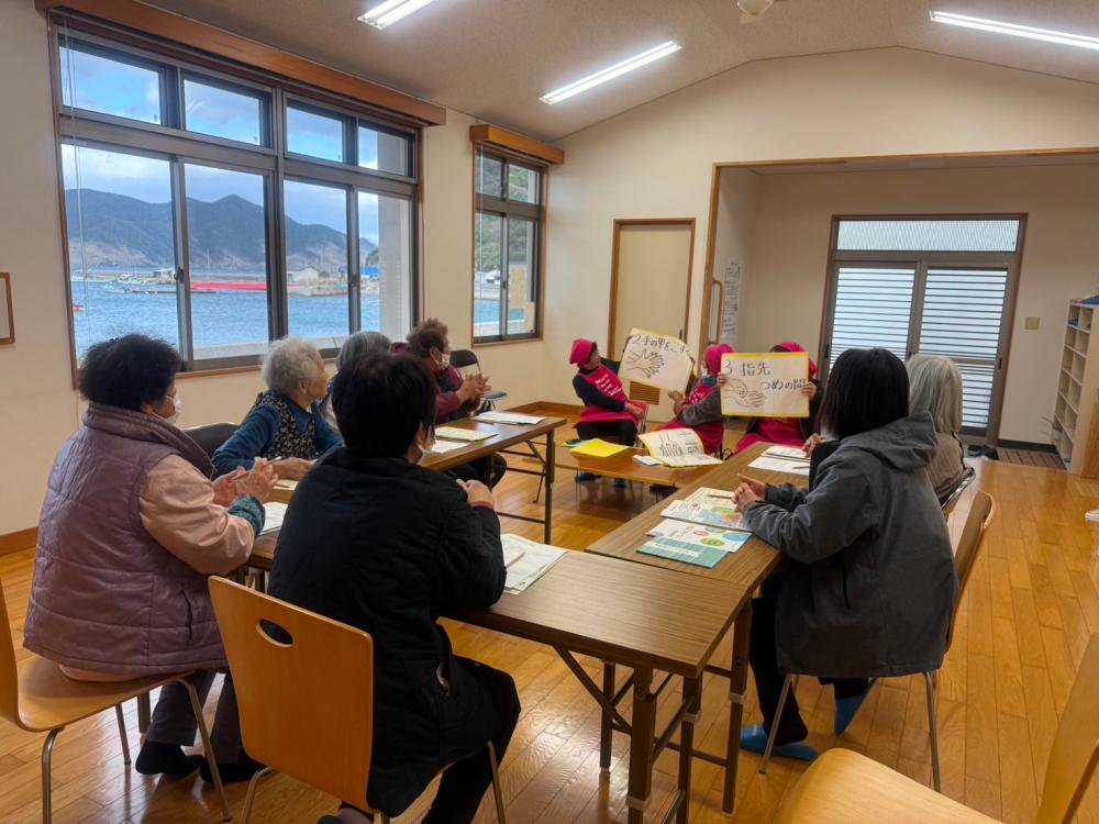 丹奈講習会講話の様子