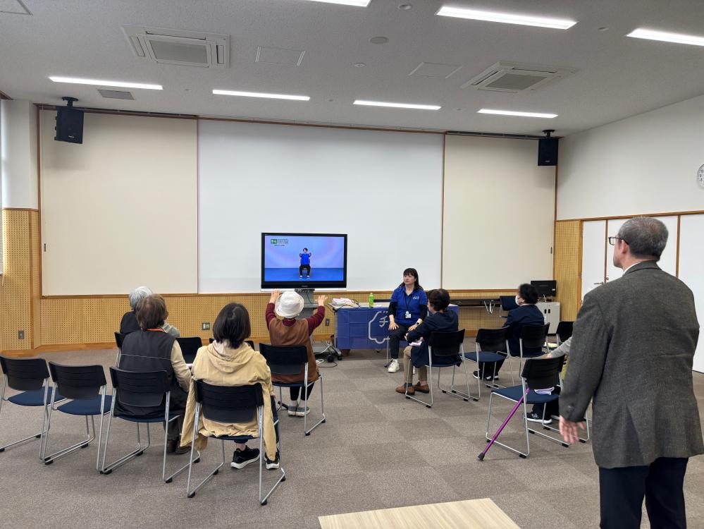 チョイソコ予約体験会＆元気アップ体操と脳トレ・座談会④