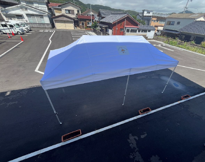 購入した備品:テント