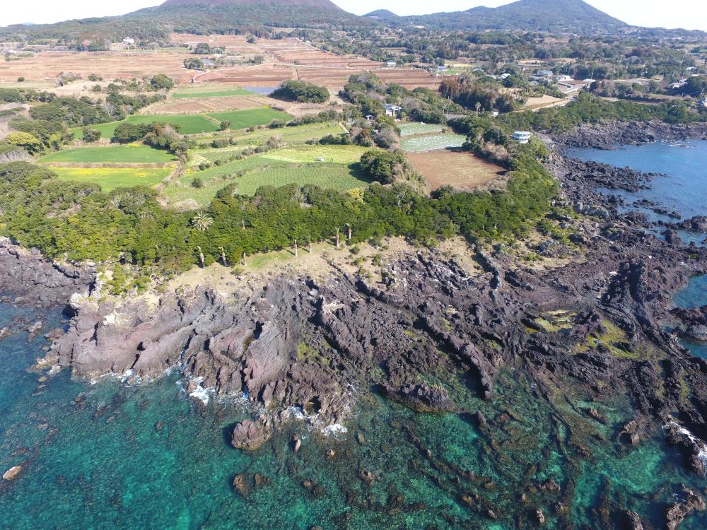 鐙瀬溶岩海岸の画像