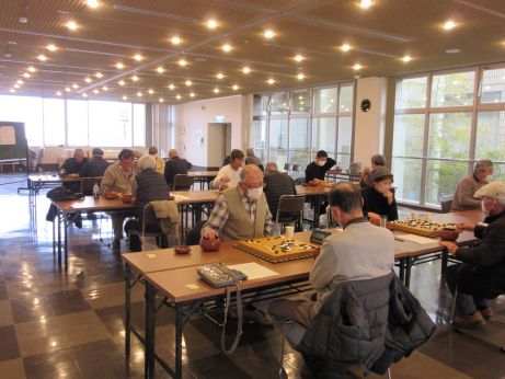 公民館囲碁大会の画像