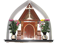 繁敷教会の祭壇
