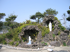 奈留教会のマリア像