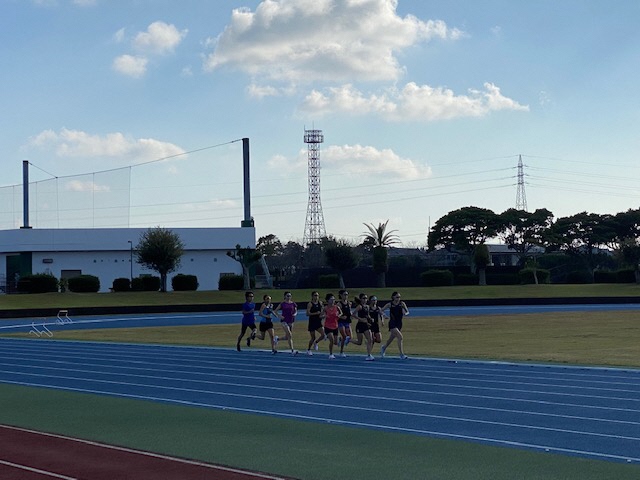 合宿の様子（陸上）の画像