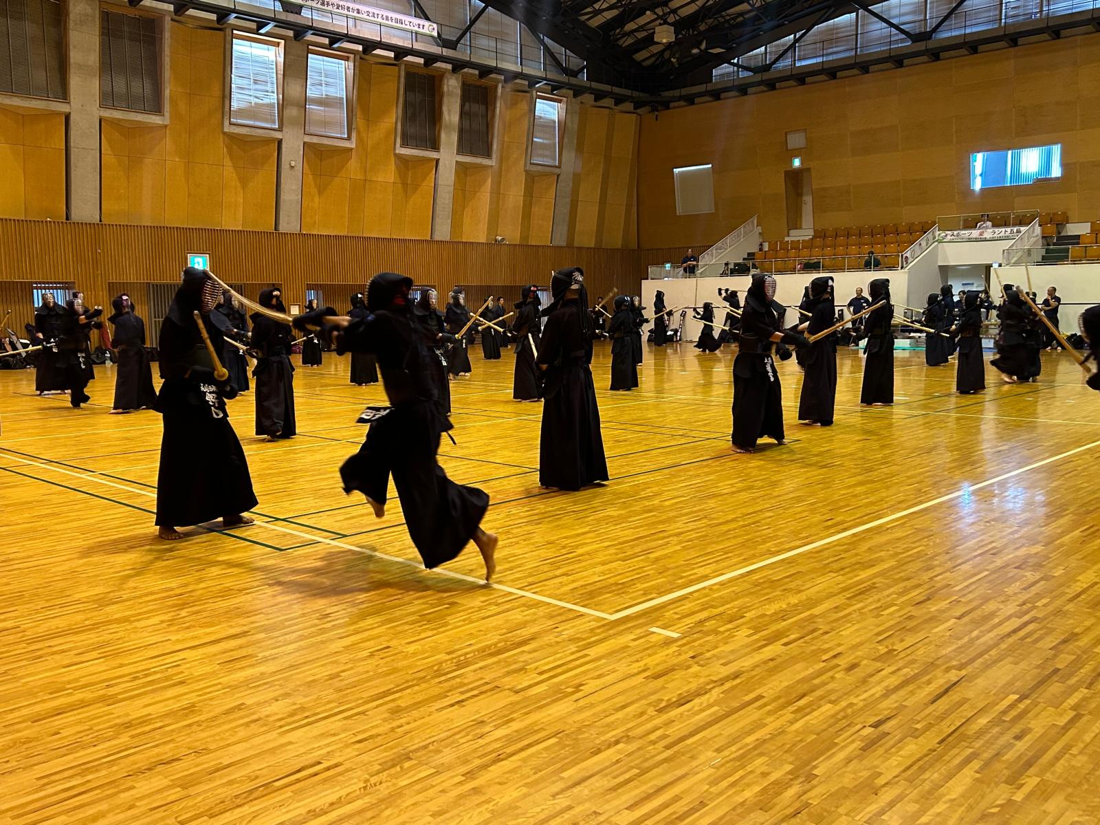 合宿の様子（剣道）の画像