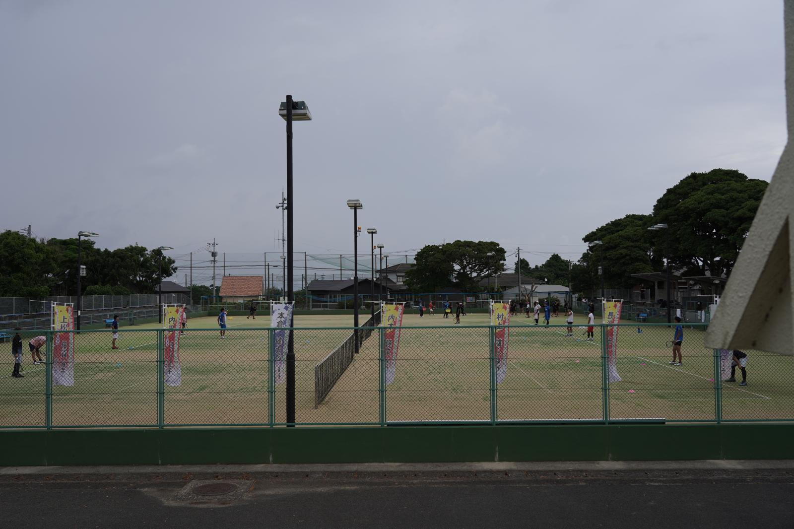 合宿の様子（ソフトテニス）の画像