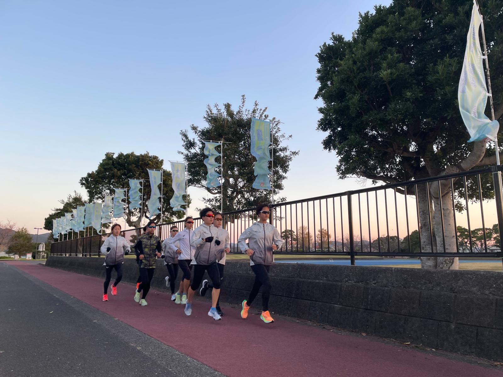 合宿の様子（陸上）の画像