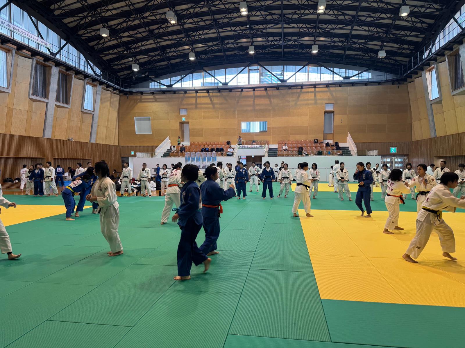 合宿の様子(柔道)の画像