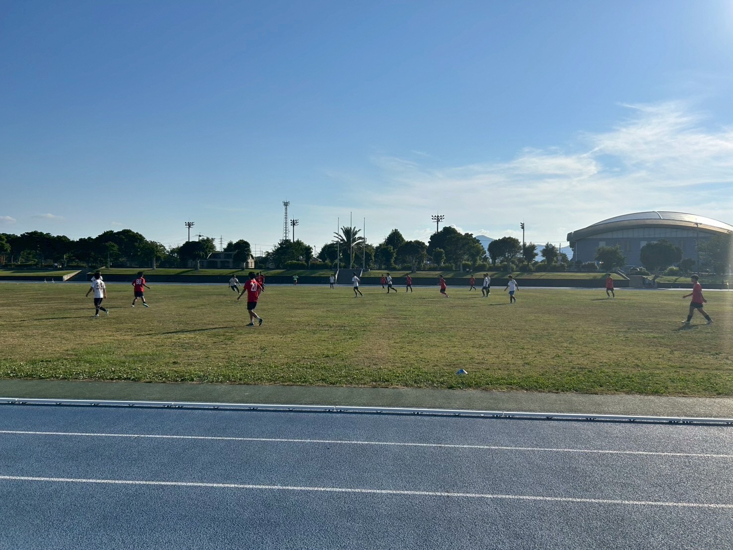 合宿の様子(サッカー)の画像